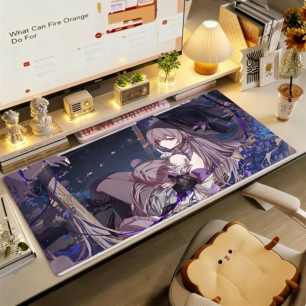 Gaming Mouse Pad,Large Extende - Tradescantia Purple のレビューと価格