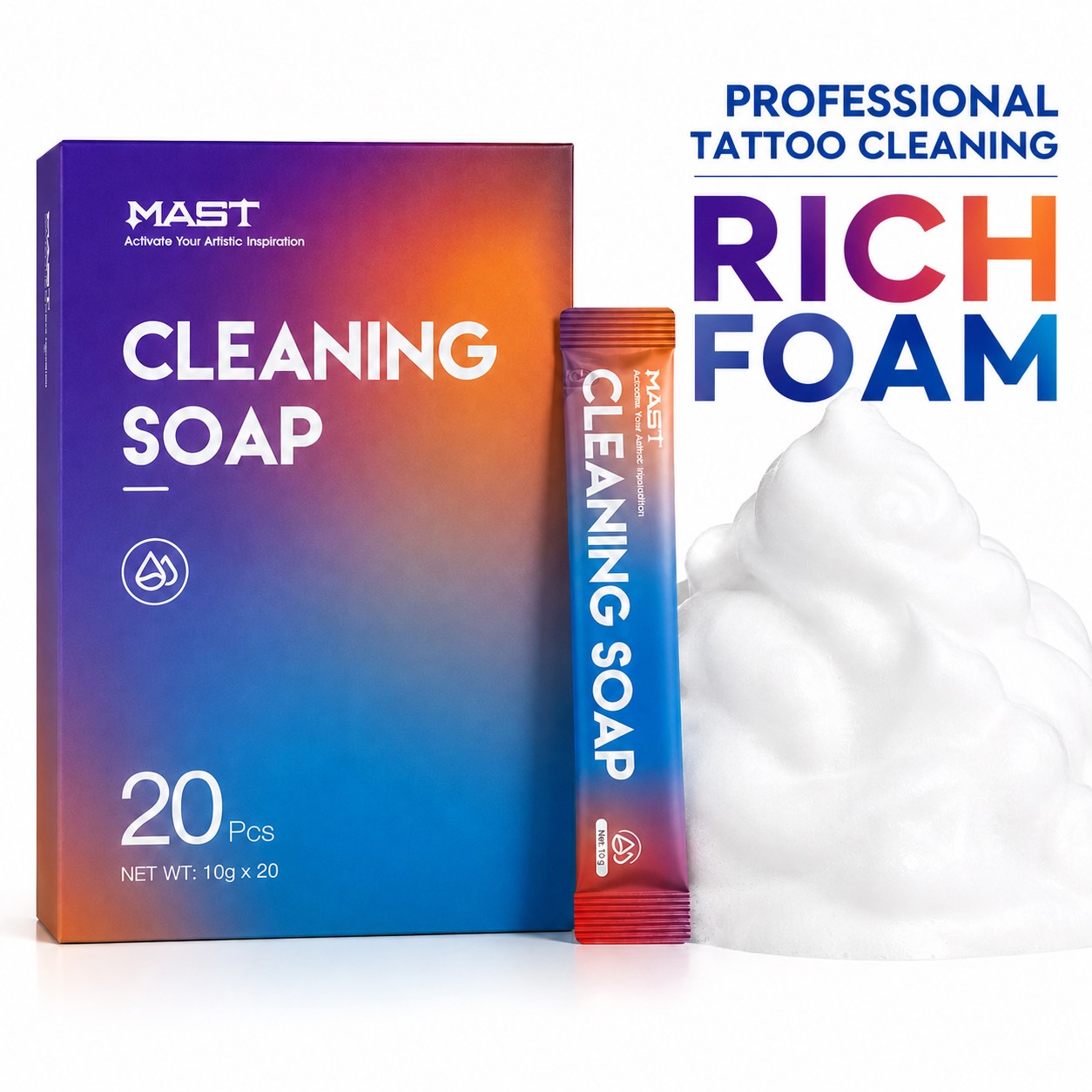 MAST Tattoo Cleaning Soap Effi - Aloe Vera Pot のレビューと価格