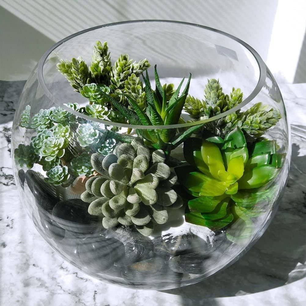 15pcs Artificial Succulent Pla - Echeveria Succulent のレビューと価格