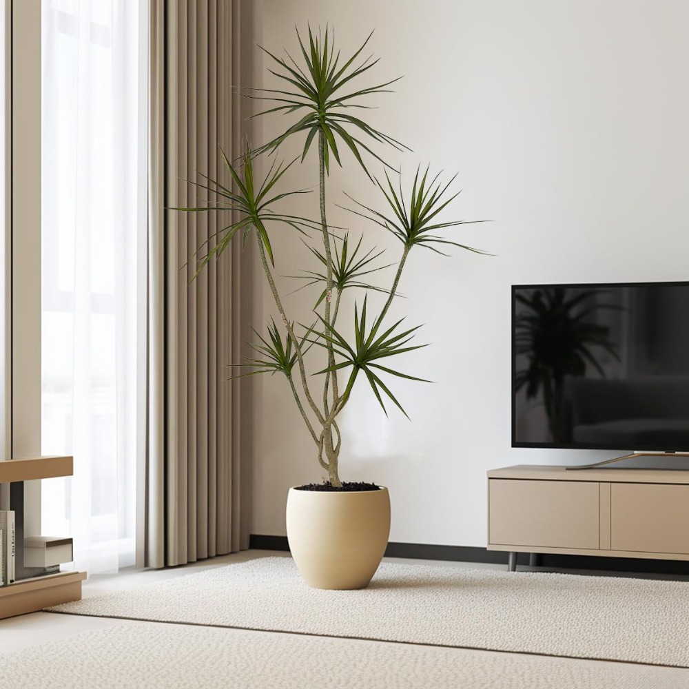6ft Tall Artificial Dracaena M - Dracaena Marginata のレビューと価格