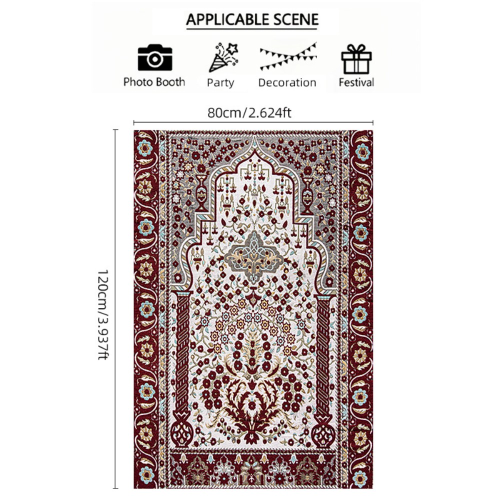 VIKAMA Islamic Prayer Mat Musl - Maranta Prayer Plant のレビューと価格