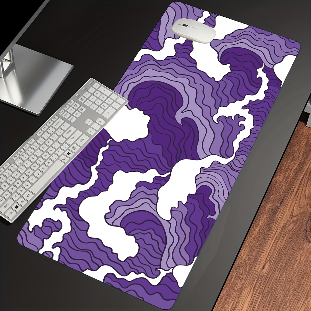 Purple and white waves Art Des - Tradescantia Purple のレビューと価格