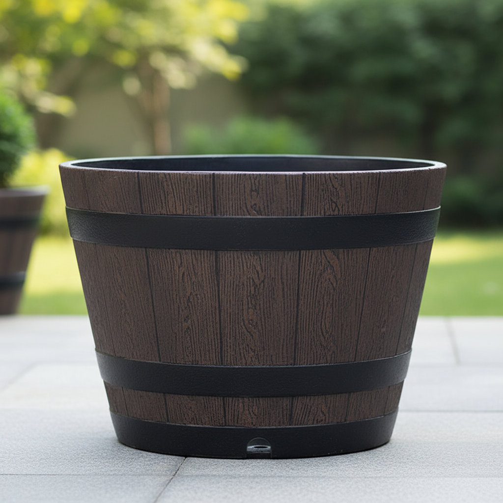 Large Floor Flowerpot Resin Wo - Aloe Vera Pot のレビューと価格