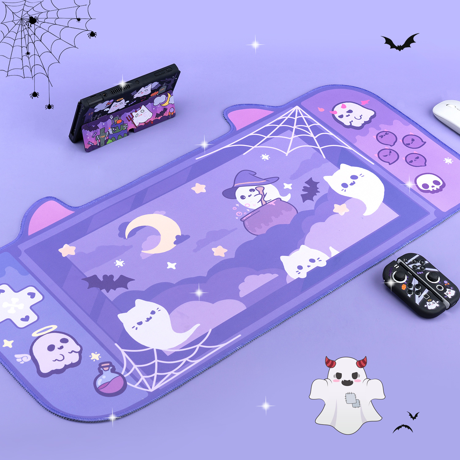 Kawaii Animals Desktop Keyboar - Tradescantia Purple のレビューと価格