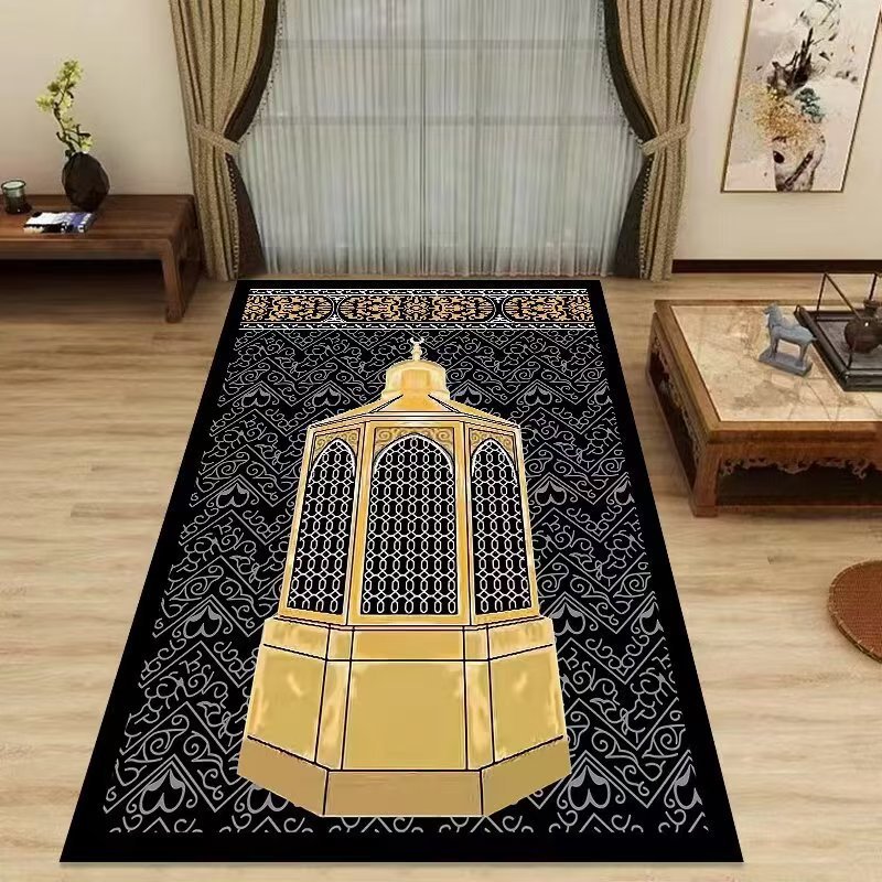 Mecca Kaaba Islamic Prayer Mat - Maranta Prayer Plant のレビューと価格