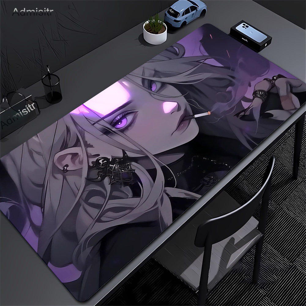 XXL Mouse Pad PC Purple Anime  - Tradescantia Purple のレビューと価格