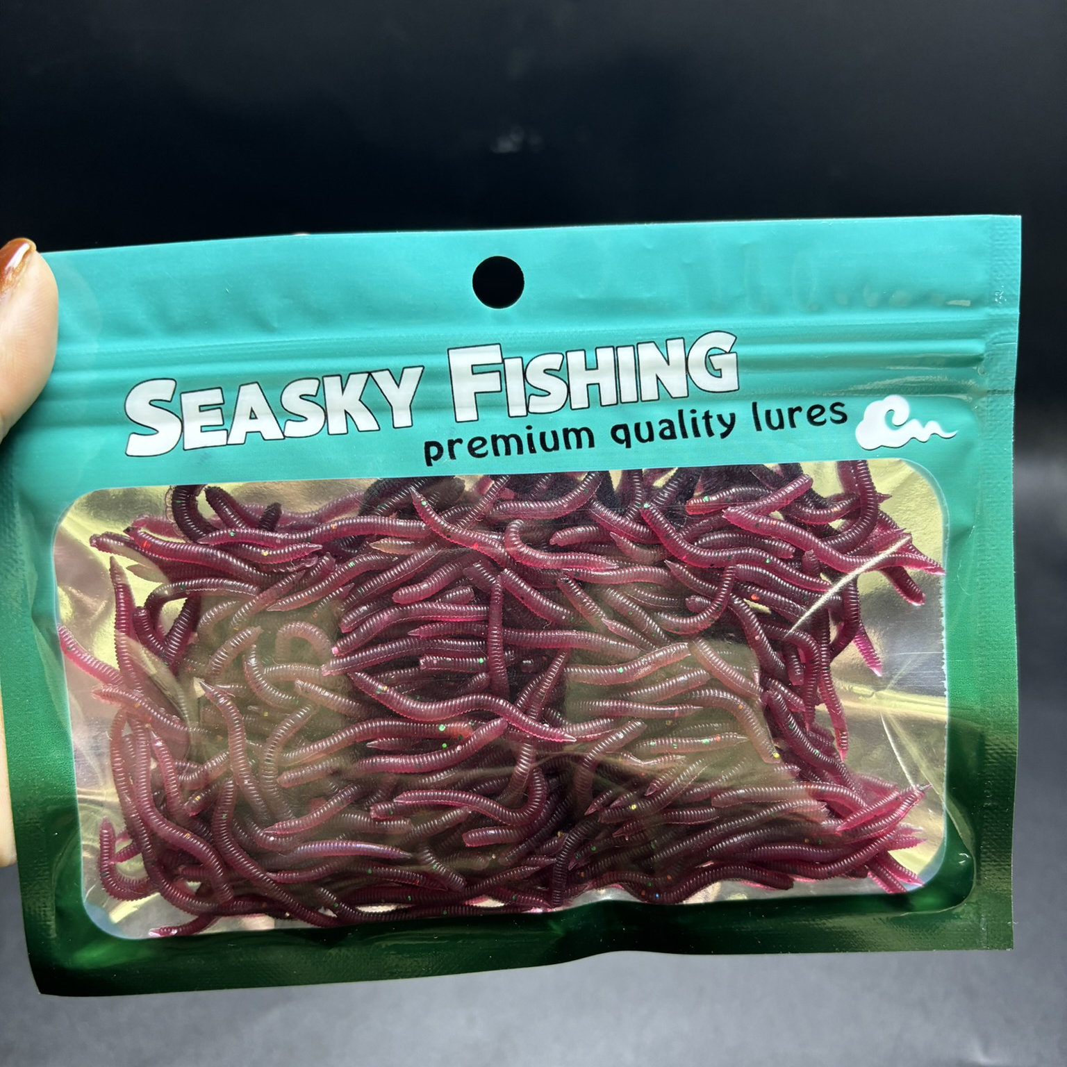 100-200pcs Soft Lure Bass Brea - Aglaonema Red のレビューと価格