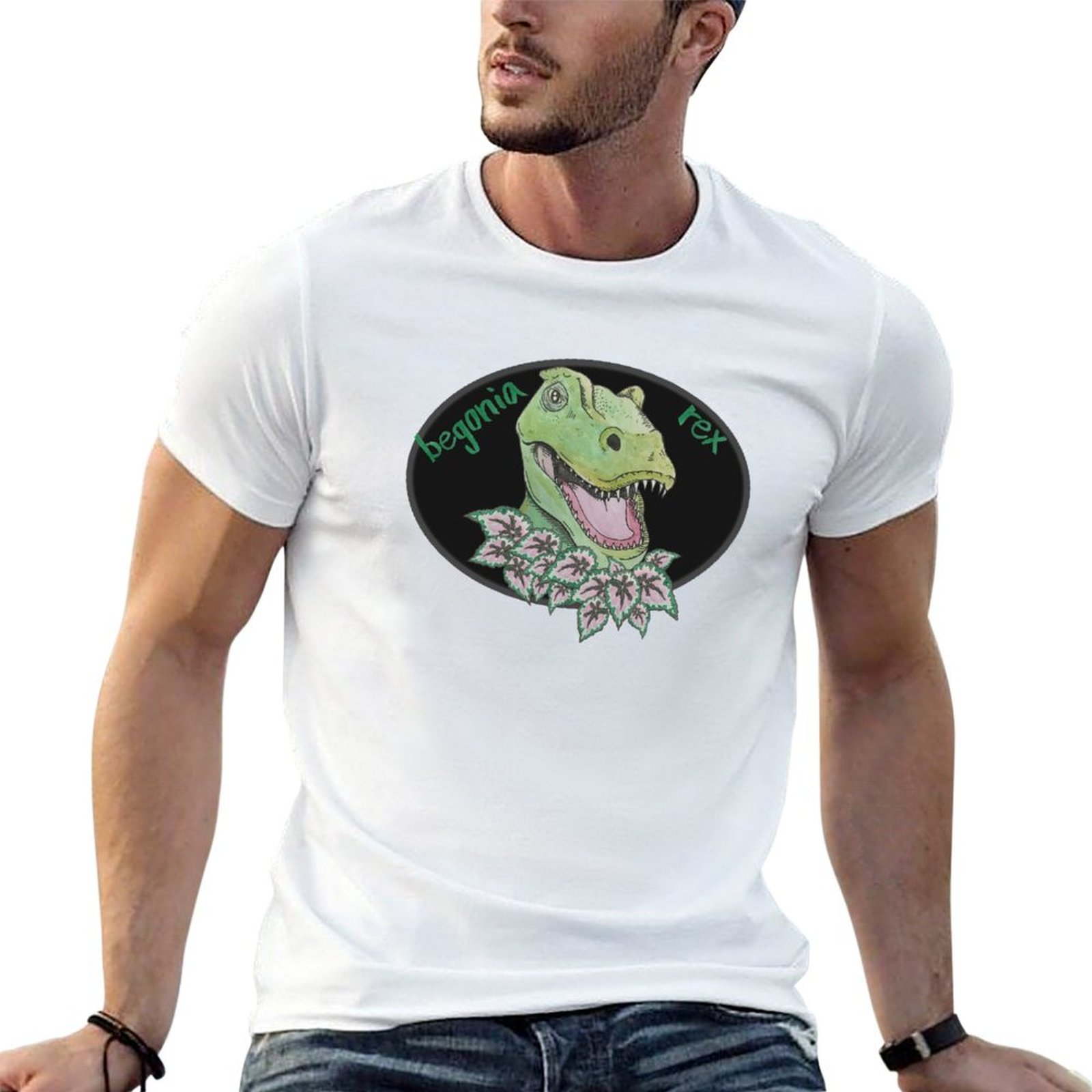 T rex begonia T-Shirt Basic So - Begonia Rex のレビューと価格