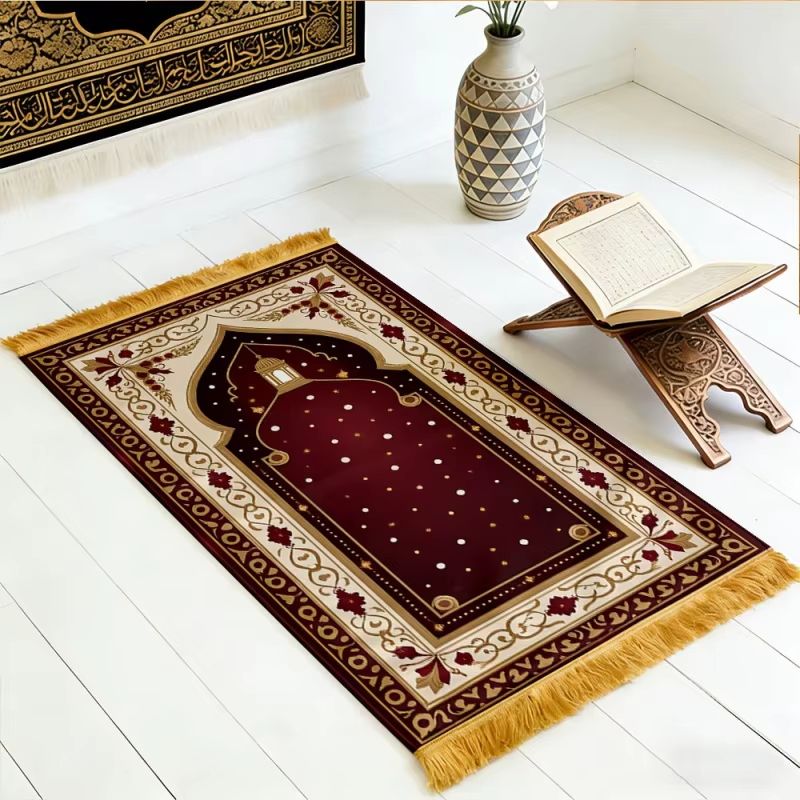 VIKAMA Wine Red Floral Mosque  - Maranta Prayer Plant のレビューと価格
