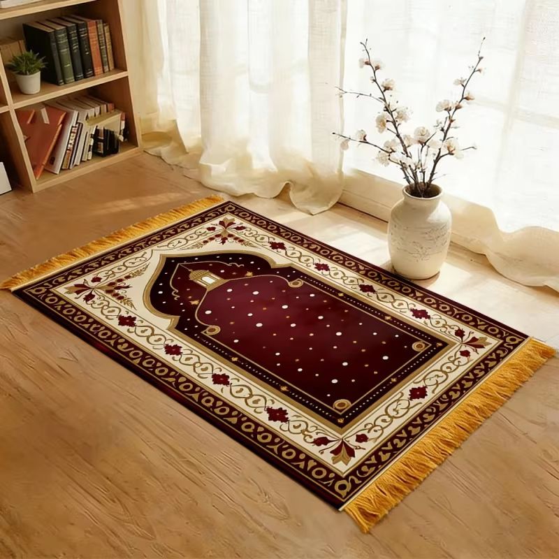 VIKAMA Wine Red Floral Mosque  - Maranta Prayer Plant のレビューと価格