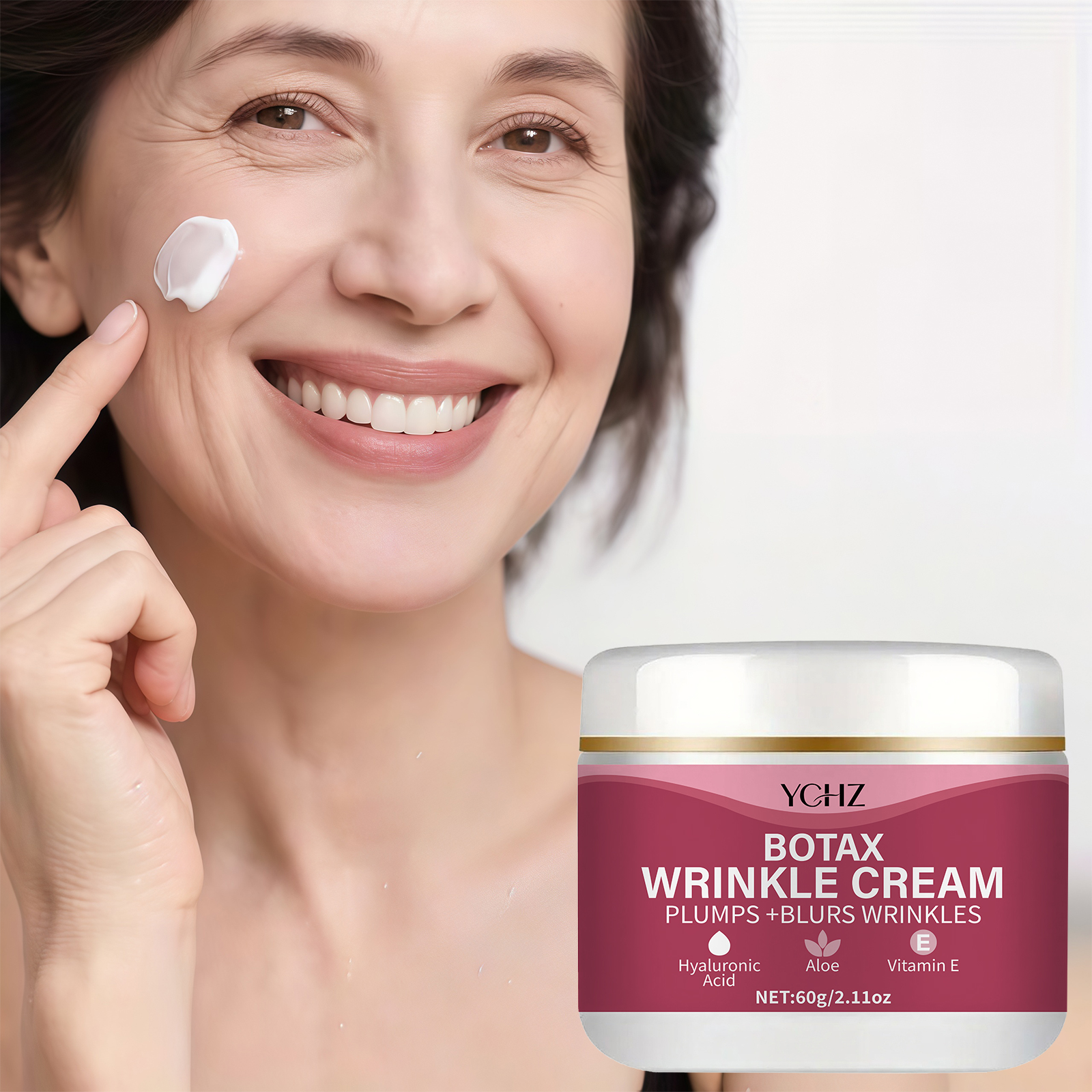 Collagen Face Cream, Aloe Vera - Aloe Vera Pot のレビューと価格
