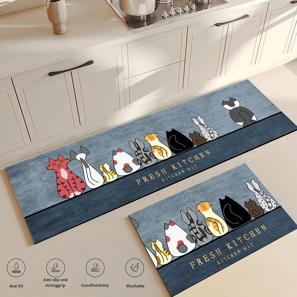Carpet for Kitchen Floor Mat W - Maranta Prayer Plant のレビューと価格